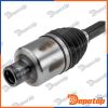 Demi-Arbre de Transmission MTM droite pour OPEL | NPW-PL-144, 208094